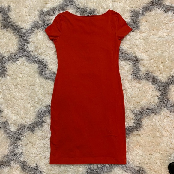 H&M Red Bodycon/Fitted Dress - Picture 4 of 6